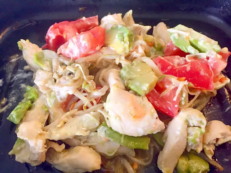 ササミとアボカドのマヨソテー|Ayuさん