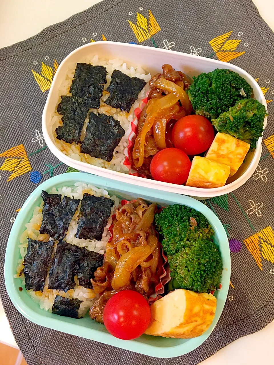 2017/7/18学童弁当＋ママ弁当🍱|garnetさん