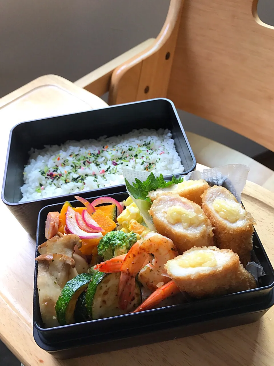 ささみチーズカツ弁当|二キィさん