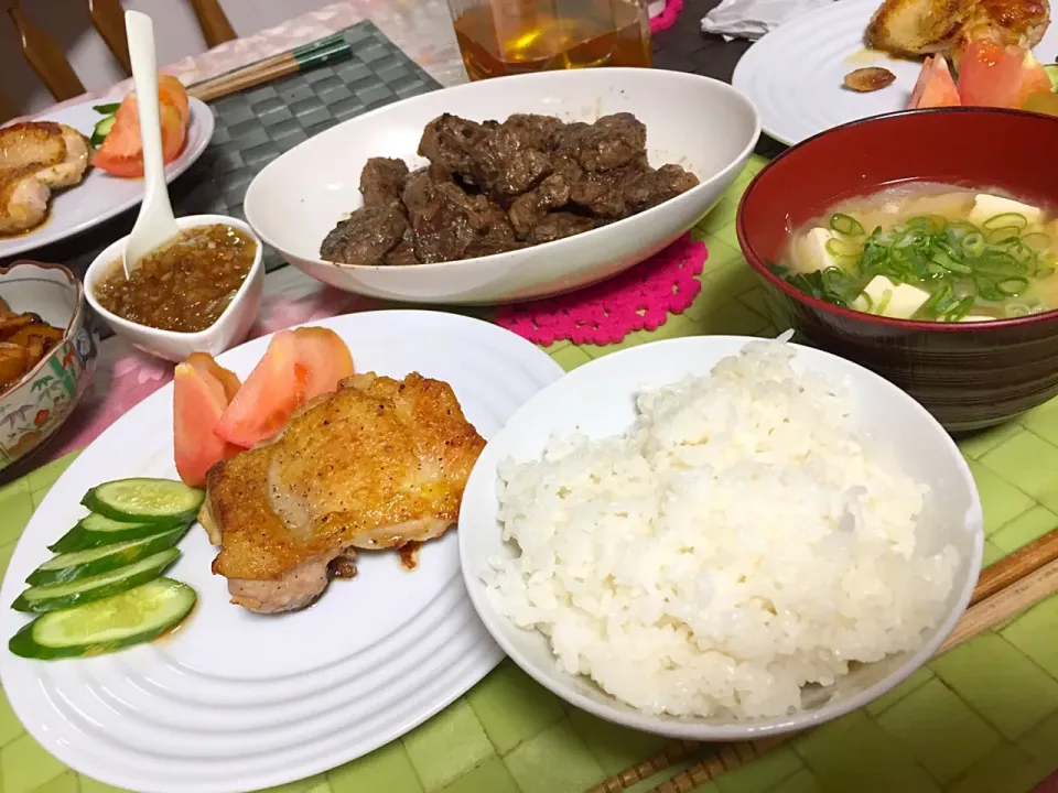 肉、肉定食|もりっくさん