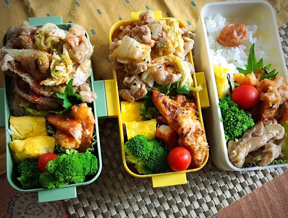 Snapdishの料理写真:#お昼ご飯 #お弁当 #卵焼き #キユーピーマヨネーズ 

7.19 今日のお弁当🍱🍱🍱
ブロッコリーのサラダソテー|renharuruさん