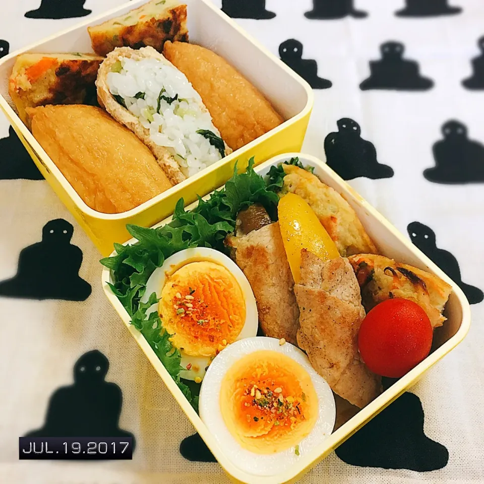 おいなり弁当 #お稲荷さんお弁当 #おいなり弁 #弁当 #お弁当記録 #お弁当|momo31omomさん