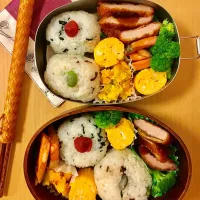 Snapdishの料理写真:トンカツ弁当 クラスマッチver|itokayoさん