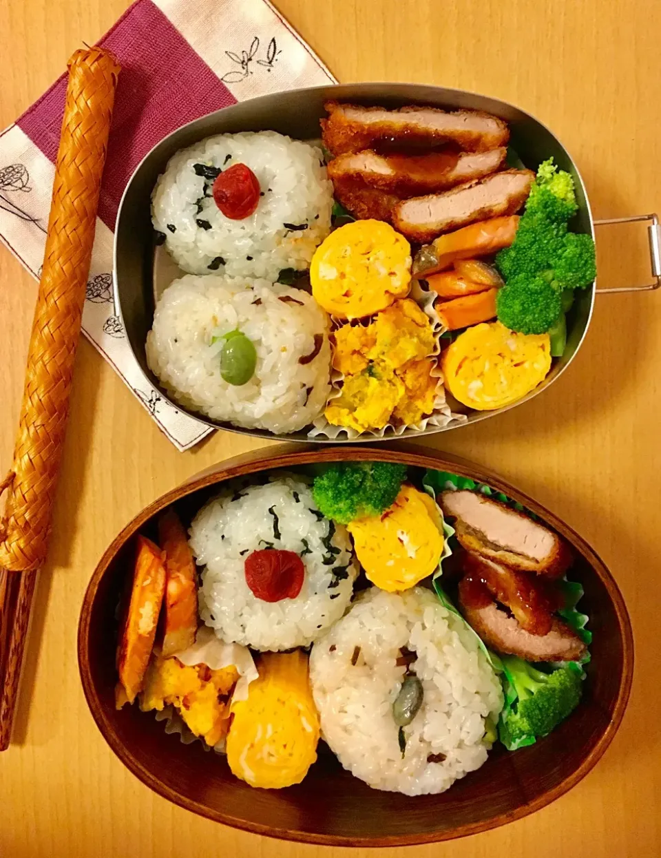 Snapdishの料理写真:トンカツ弁当 クラスマッチver|itokayoさん