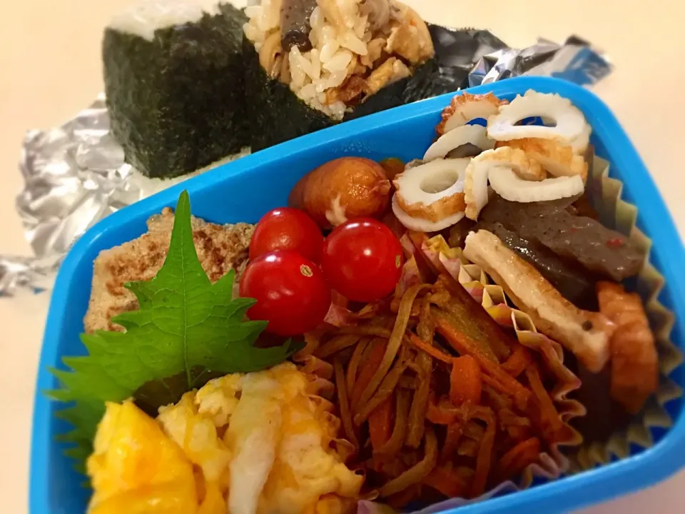 20170719🍱今日の旦那さん弁当🍱
#旦那さん弁当 #卵焼きはマヨネーズで味付け|akiyo22さん