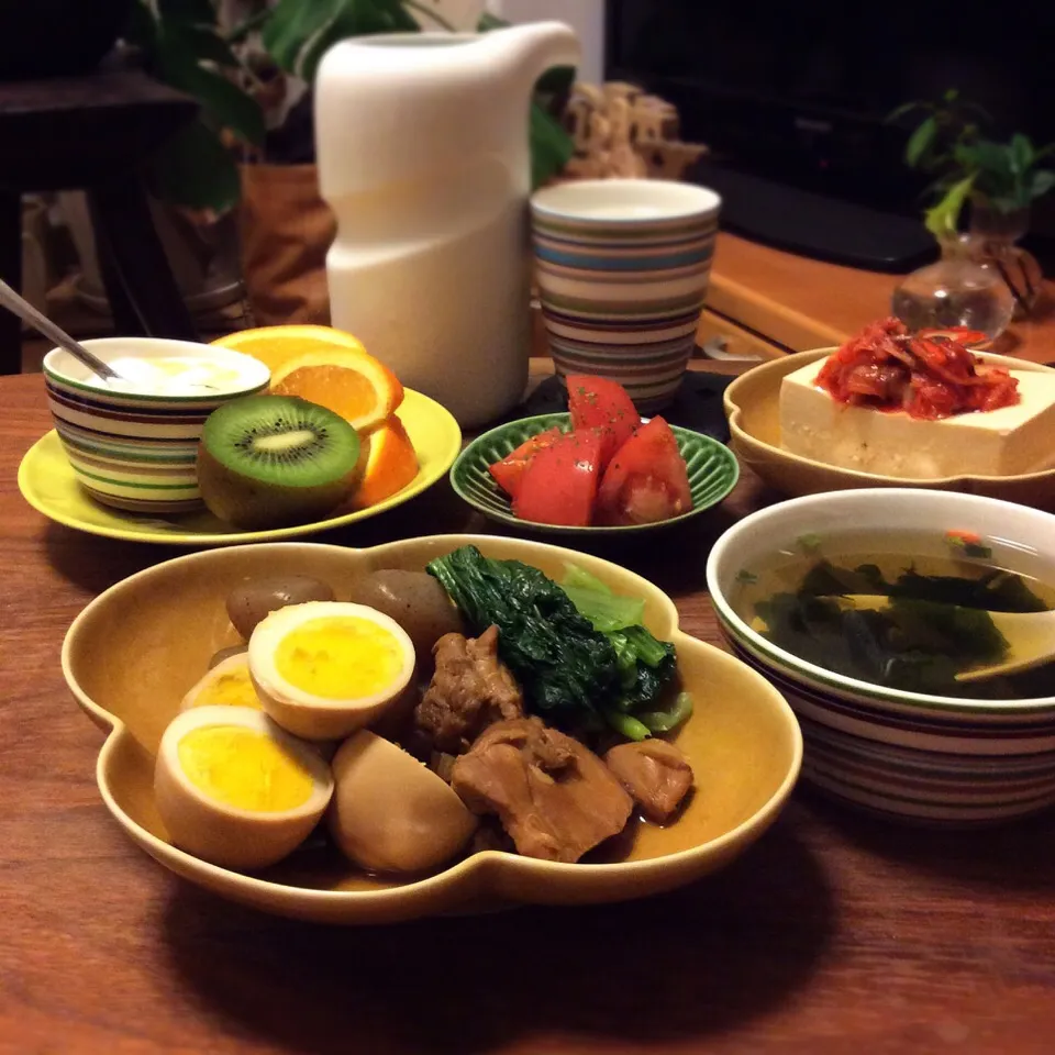 残りモノ 鶏のさっぱり煮 2017.7.18|キラ姫さん