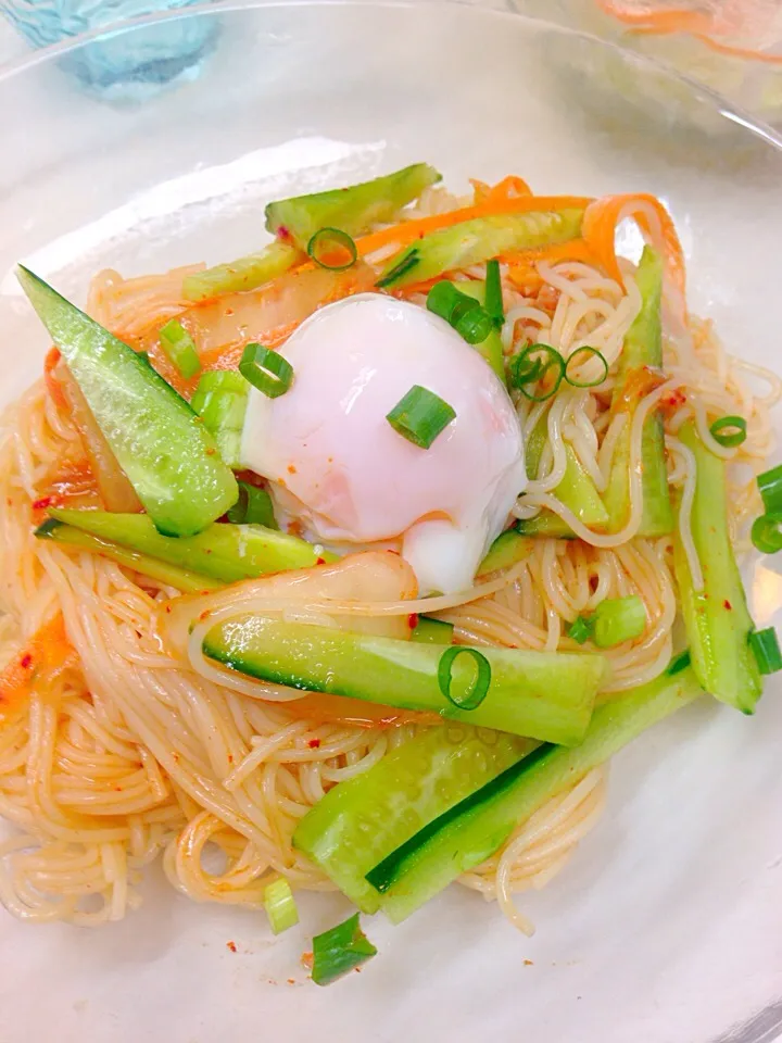 ビビン素麺🍴|しのてらさん