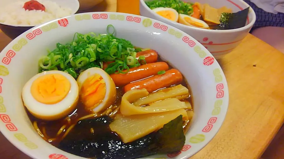 焦がし醤油ラーメン|かおちゃんさん