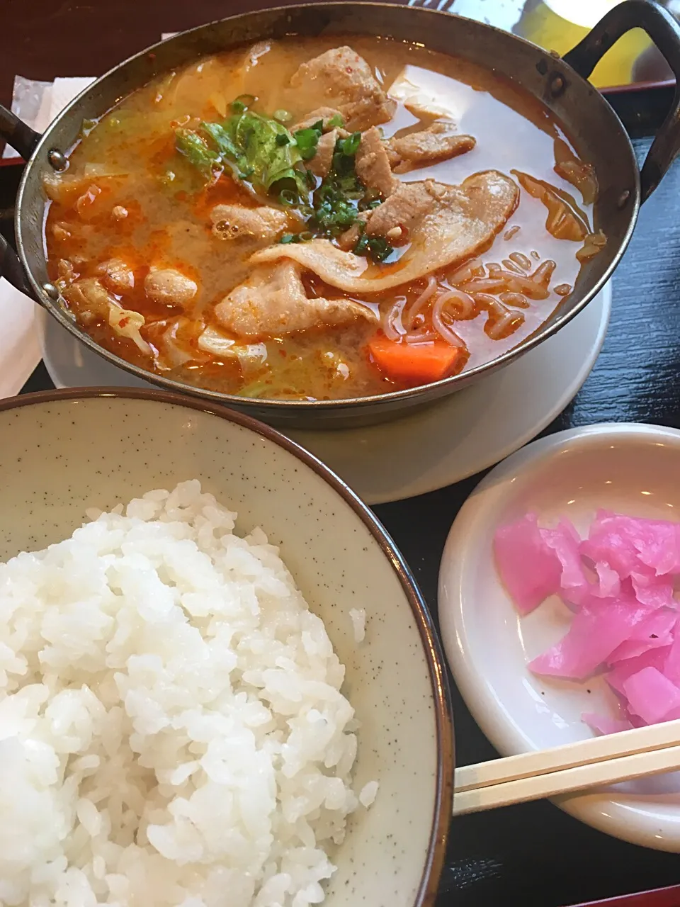 肉豆腐定食(♡´▽`♡)|キリくんさん