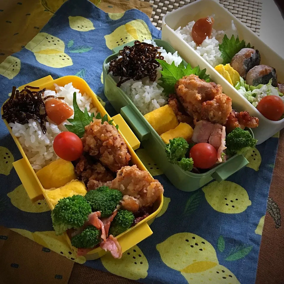 #お弁当 #お昼ご飯 #卵焼き 

7.20 今日のお弁当🍱🍱🍱|renharuruさん