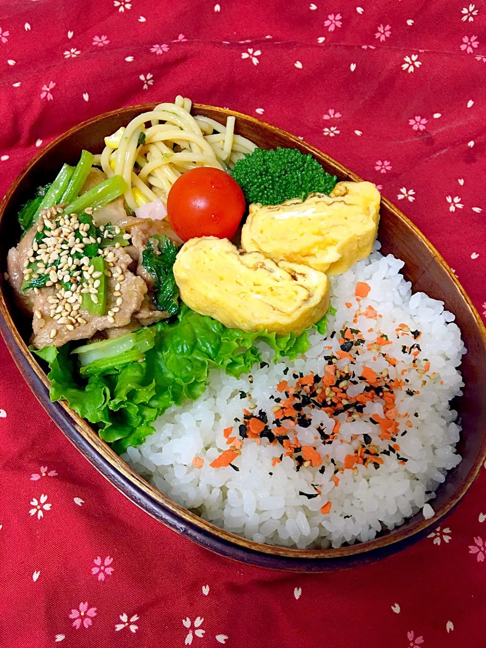 夫のお弁当
#焼肉弁当
#甘め卵焼き|かねしろ食堂さん