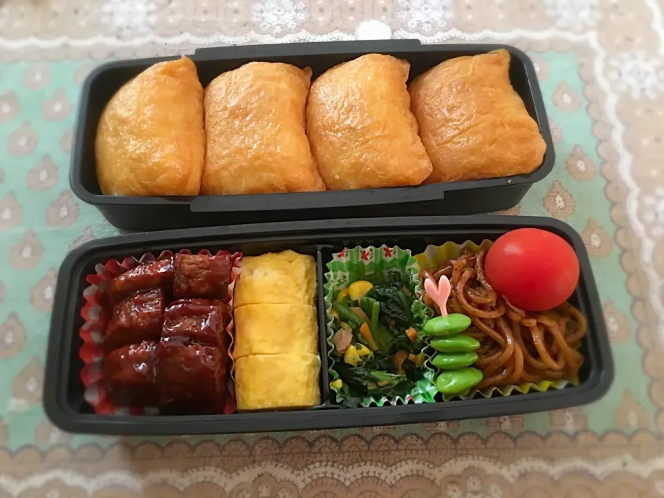 中1男子 弁当🍱|チビミミさん