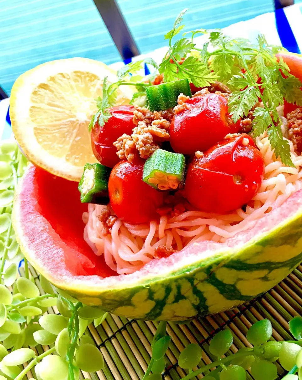 サッポロ一番みそラーメンで
『簡単おいしい🍅冷たいトマト担々麺』|富士子🍒🐰🍓さん