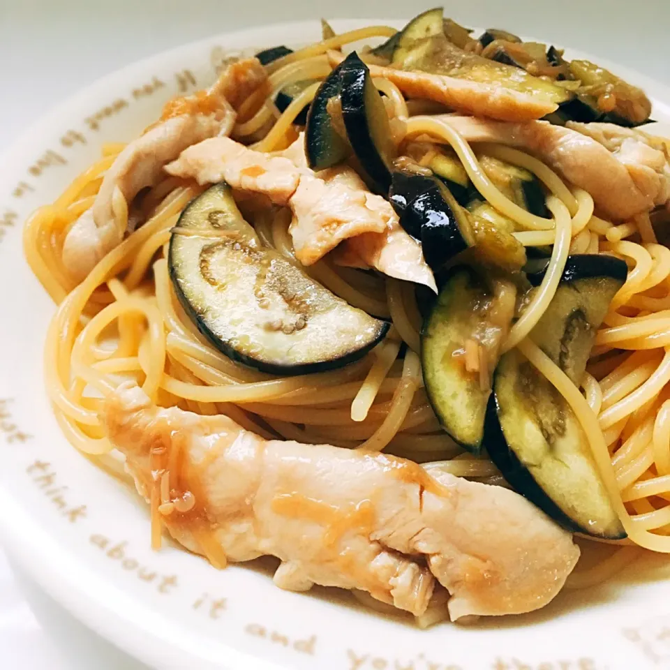 Chicken and eggplant pasta|Yukiさん