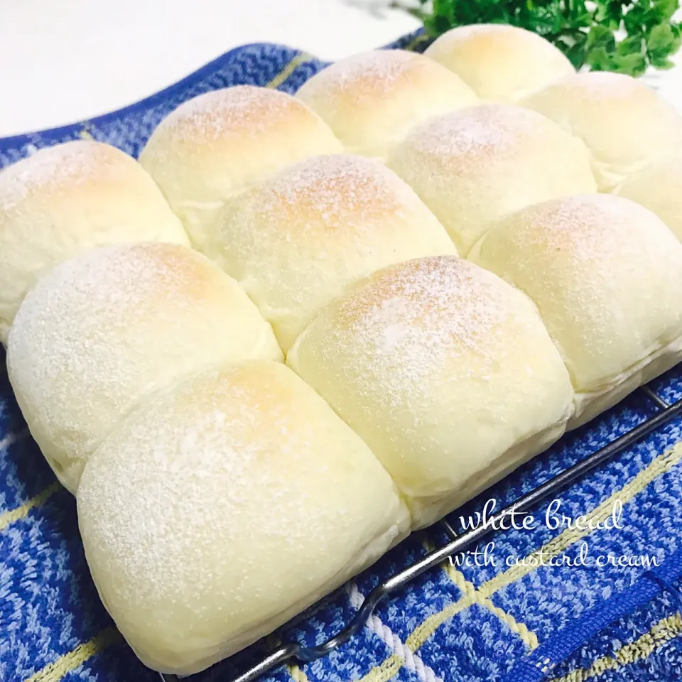 ちぎりクリームパン🥖〜白パン仕上げ〜|みーちゃん(*´∀`)♪さん