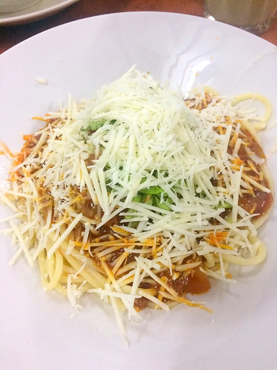 Spaghetti Bolognese + Meatballs|dynaさん