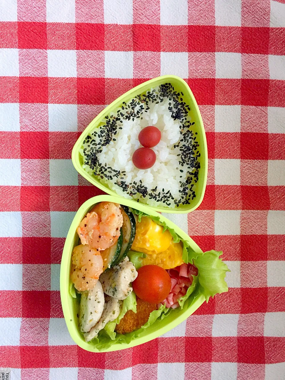 中2三女  吹部お弁当🍱|しげっちさん