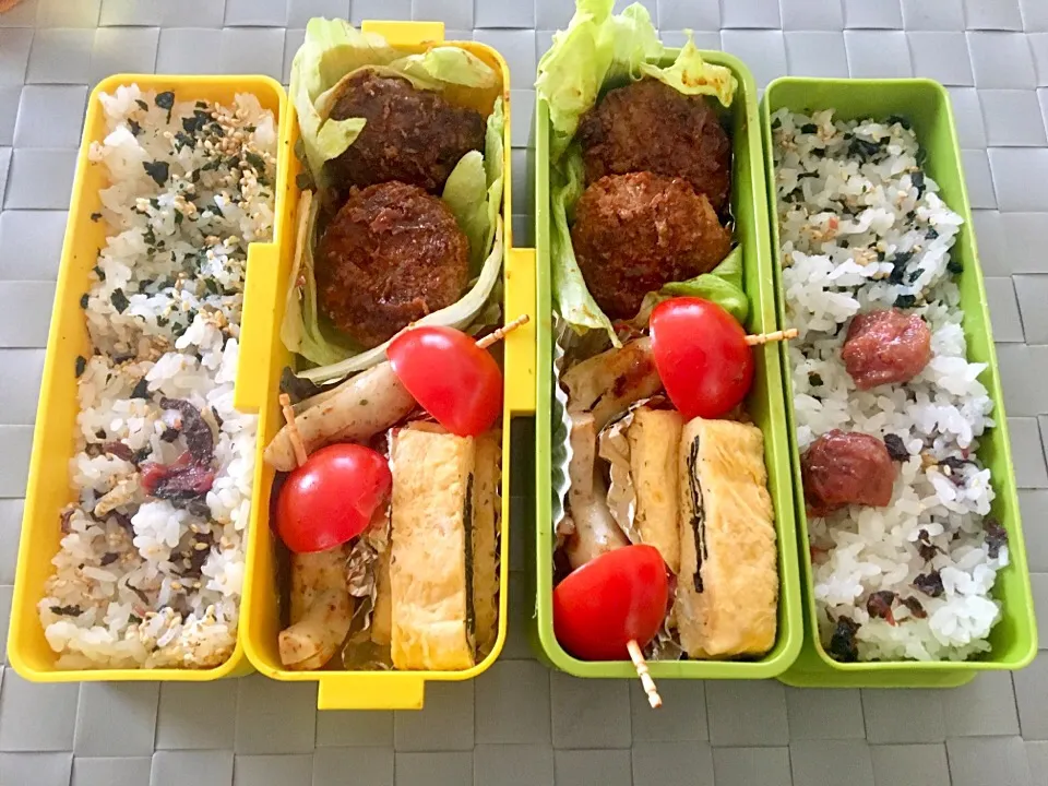 夏休み弁当#ハンバーグ弁当#始まりました夏休み弁当|Emi N Maruyamaさん