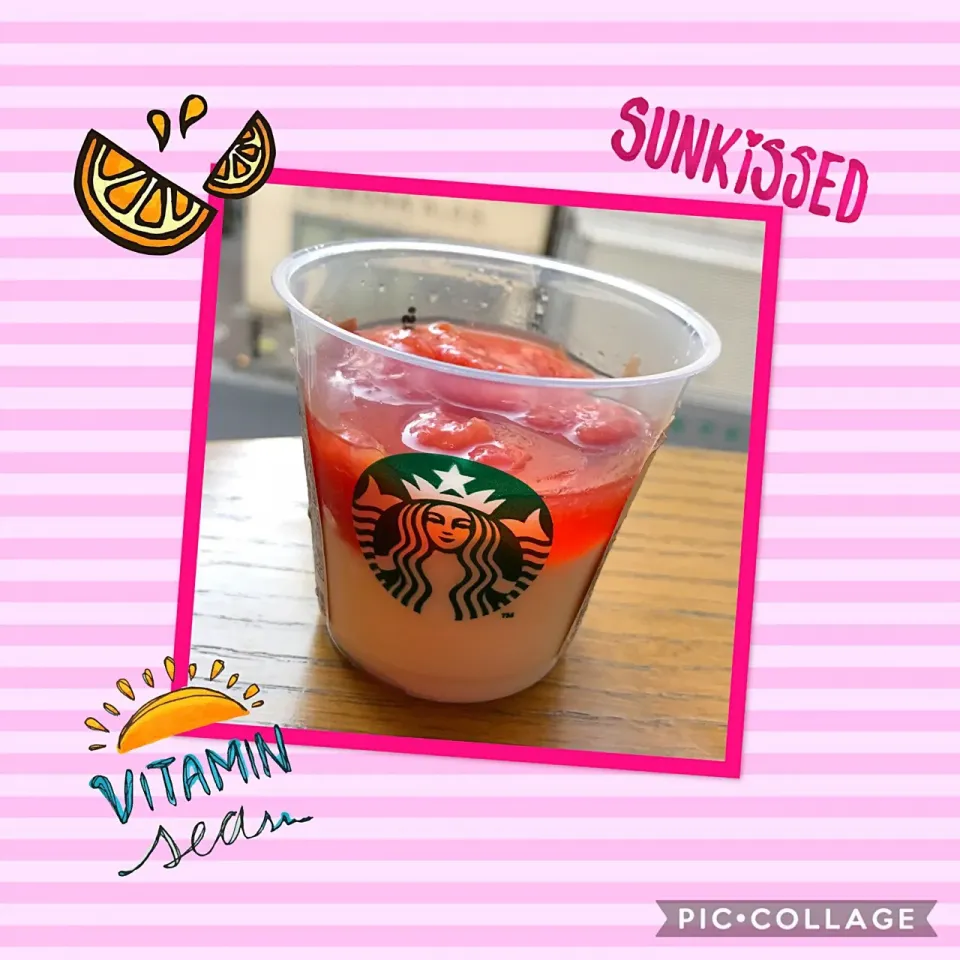 Snapdishの料理写真:Ruby Red Grapefruit FRUITS &YOGURT #starbucks #starbuckscoffee #piccollage|ModischStudioさん