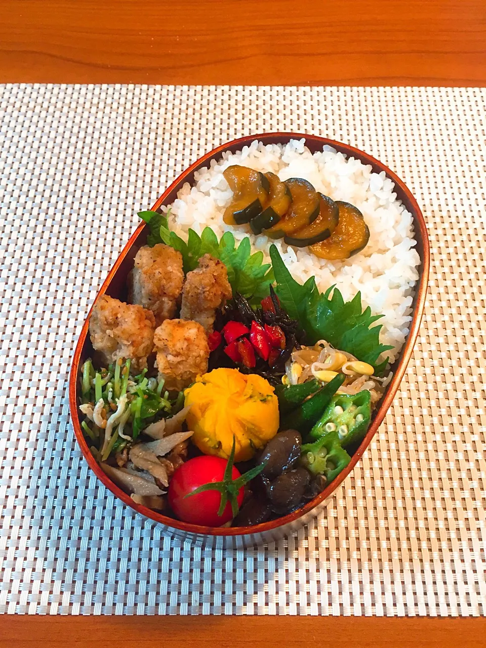 1学期終了♪  お弁当🍴

#お弁当 #常備菜|さちさん