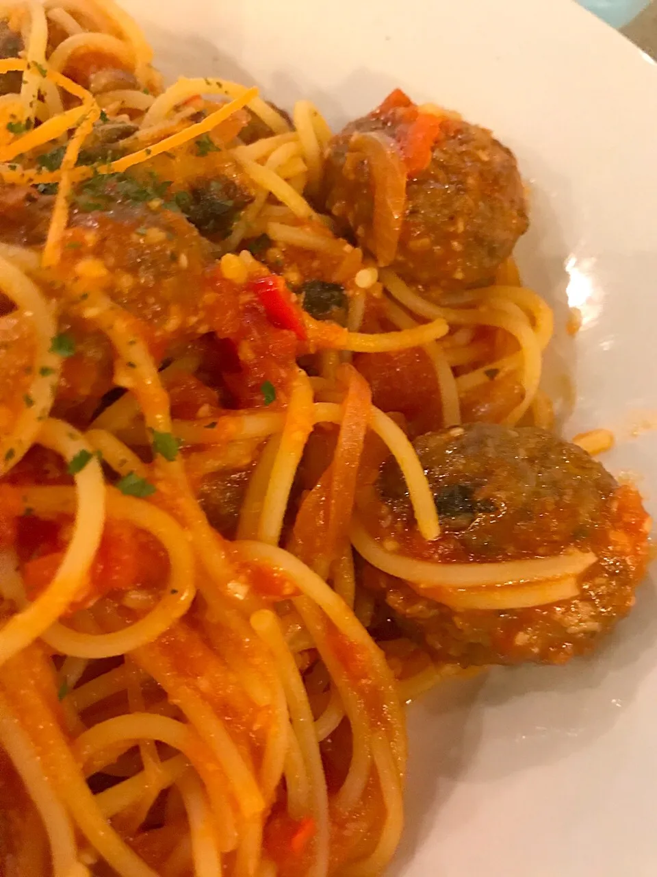 beef meatball pasta|hweeyhさん