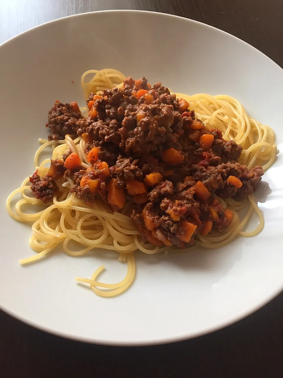 Těstoviny na boloňský způsob s losím masem ze Švédska #pasta #bolognesesauge #bolognese|LucieFoodさん