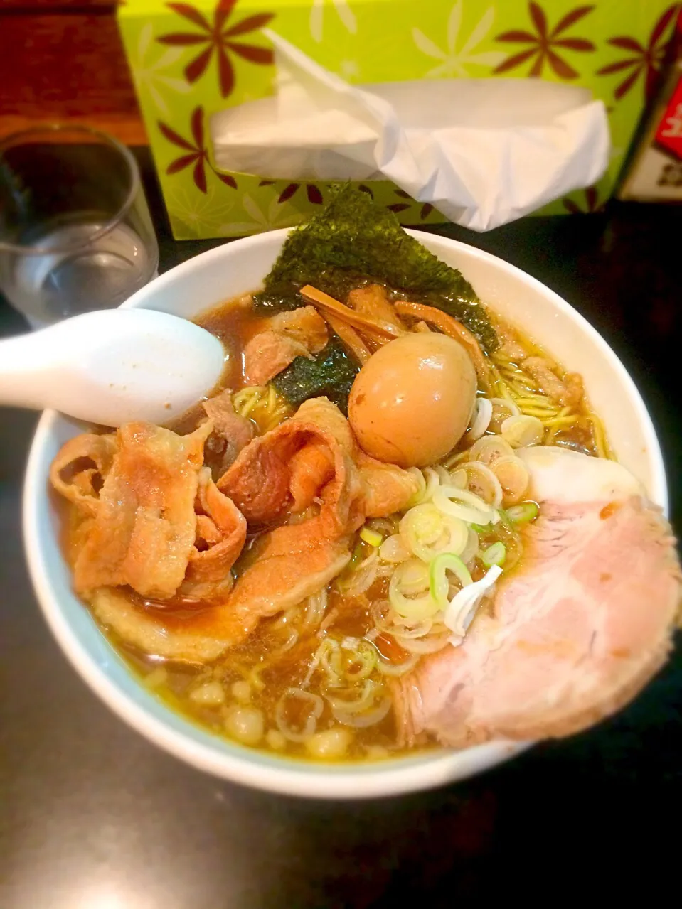 Snapdishの料理写真:ラーメン(赤坂)@一条流がんこラーメン総本家|morimi32さん