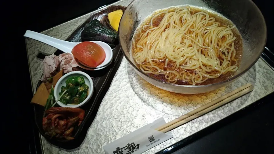 夏限定 彩冷やしsoba
鶏Soba 座銀 にぼし店
06-6244-1255
大阪市中央区南船場3-9-6 
https://tabelog.com/osaka/A2701/A270201/27086371/|tomoyuki.nakaharaさん