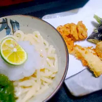 おろしうどん、天ぷら|gerbertさん