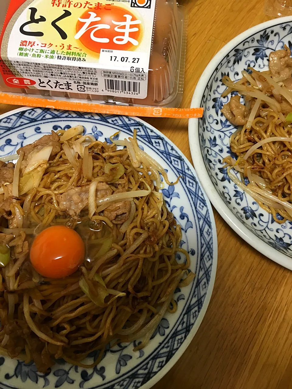 【ソレダメ】超人気店「あぺたいと」直伝！焼きそばをおいしくするワザを使った焼きそばにSD様から頂いたとくたまをONした焼きそば〜
#とくたま#焼きそば#あぺたいと#ソレダメ|こむぎさん