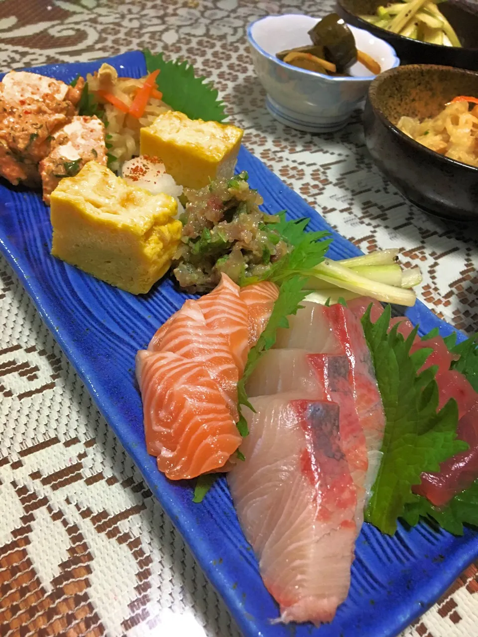 今夜は刺身定食|ヨシヨシさん