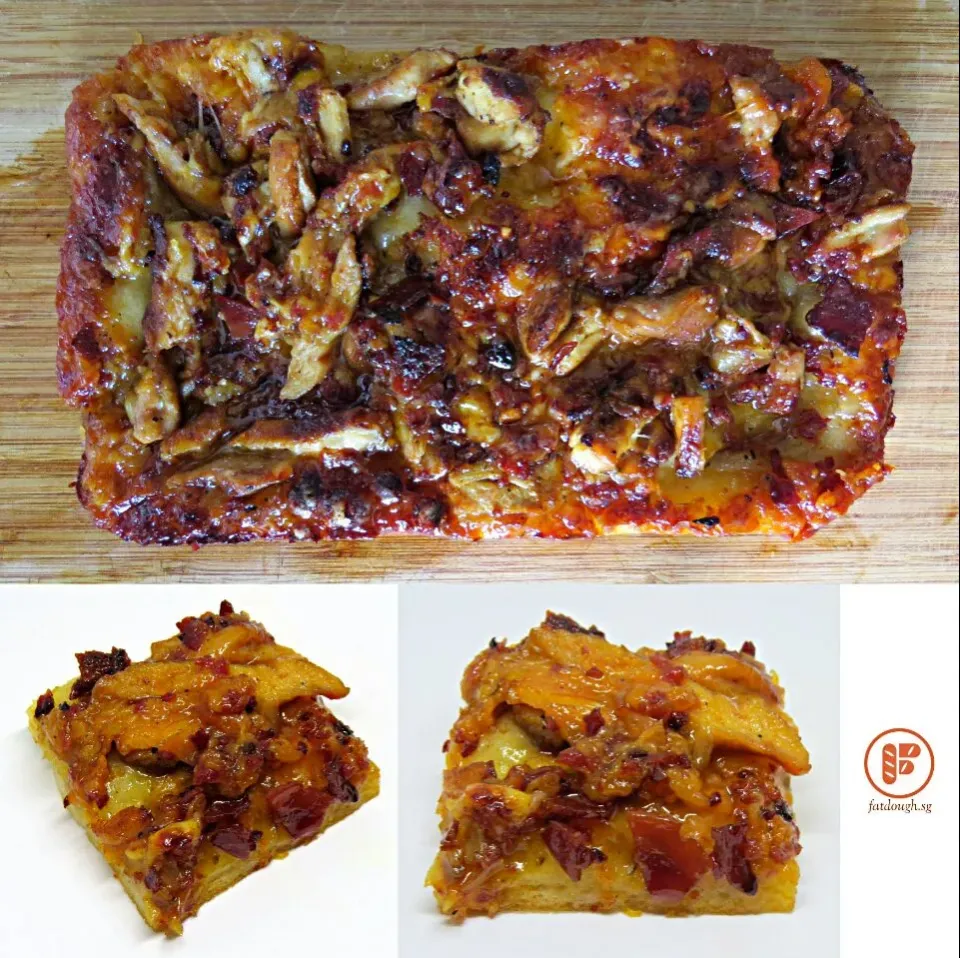 Apricot Chicken Detroit-Style Pizza|Daniel Limさん