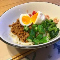 Snapdishの料理写真:納豆うどん|keyさん