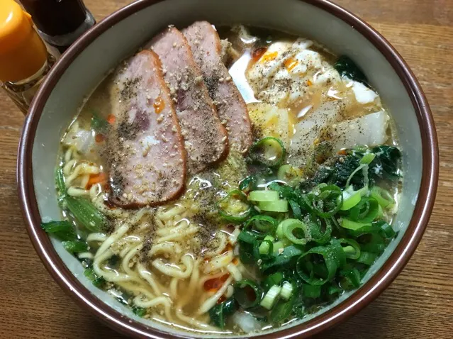 マルちゃん正麺🍜、味噌味❗️꒰#'ω`#꒱੭✨|サソリさん