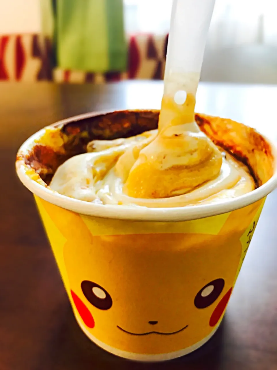 Snapdishの料理写真:ピカチュウのチョコバナナ🍌McFLURRY🍦✨|Chirico❤️さん