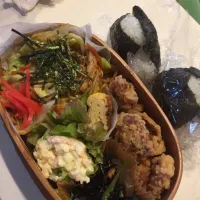 Snapdishの料理写真:パパ弁当٩(๑❛ᴗ❛๑)۶|harunaさん