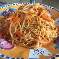 Snapdishの料理写真:イタリアン焼きラーメン２|Toiman Egutoiさん