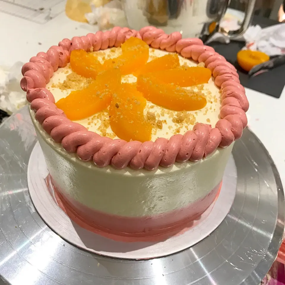 #Peach cake|sgさん