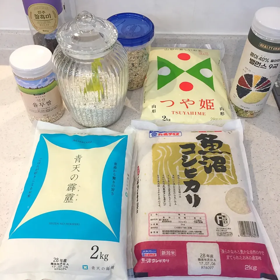 訳あってお米を買いました😆どうせ買うなら💨というわけで3種類買ってみましたよ🐣|ヨッチャンさん