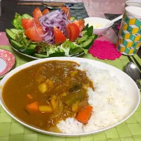 Snapdishの料理写真:野菜カレー|もりっくさん