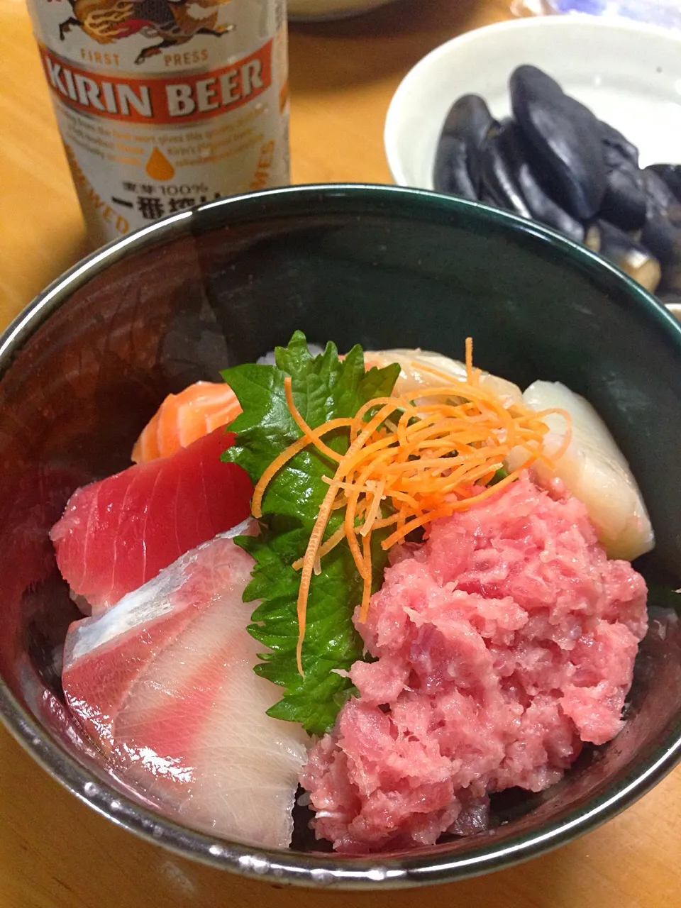 ７月２３日
海鮮丼・・・ホントは勝手丼😅|Yu Yu mamaさん