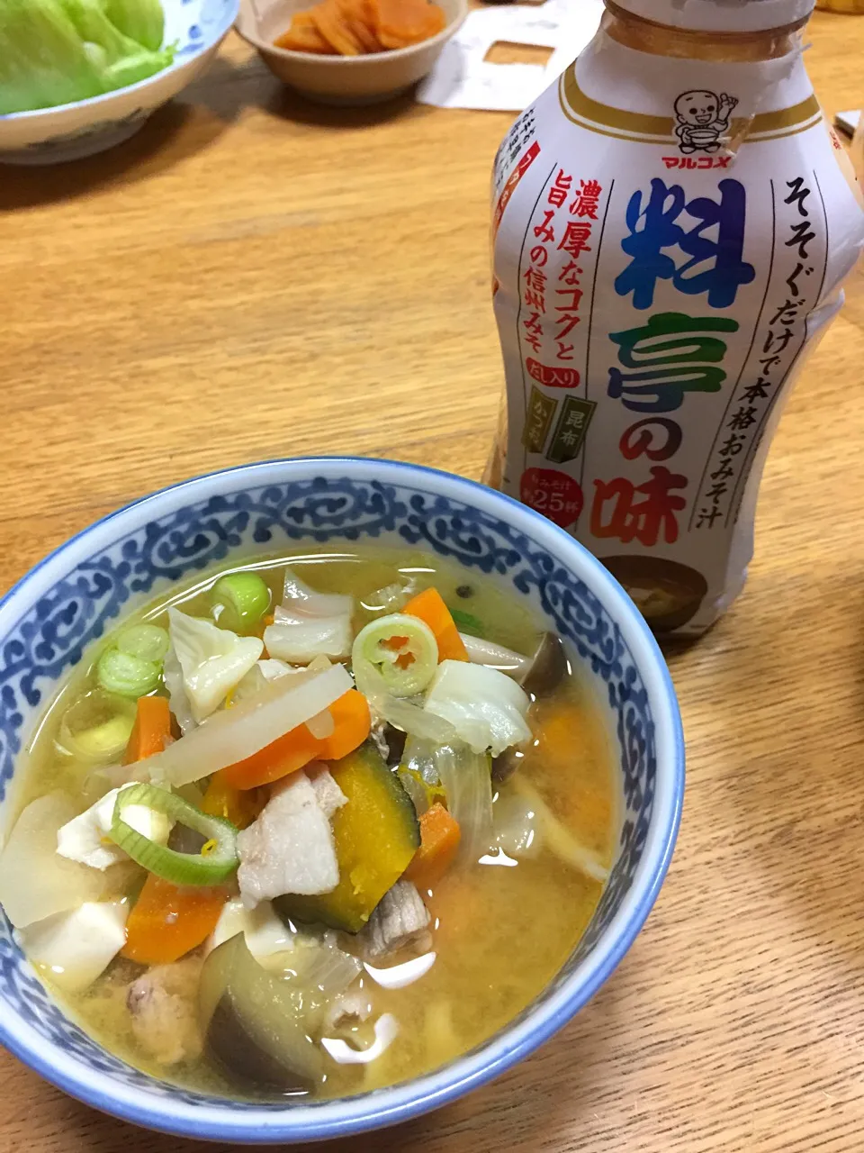 豚汁！
液みそ料亭の味|ゆずあんずさん