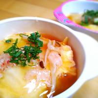 娘も大好き和風天津飯♪