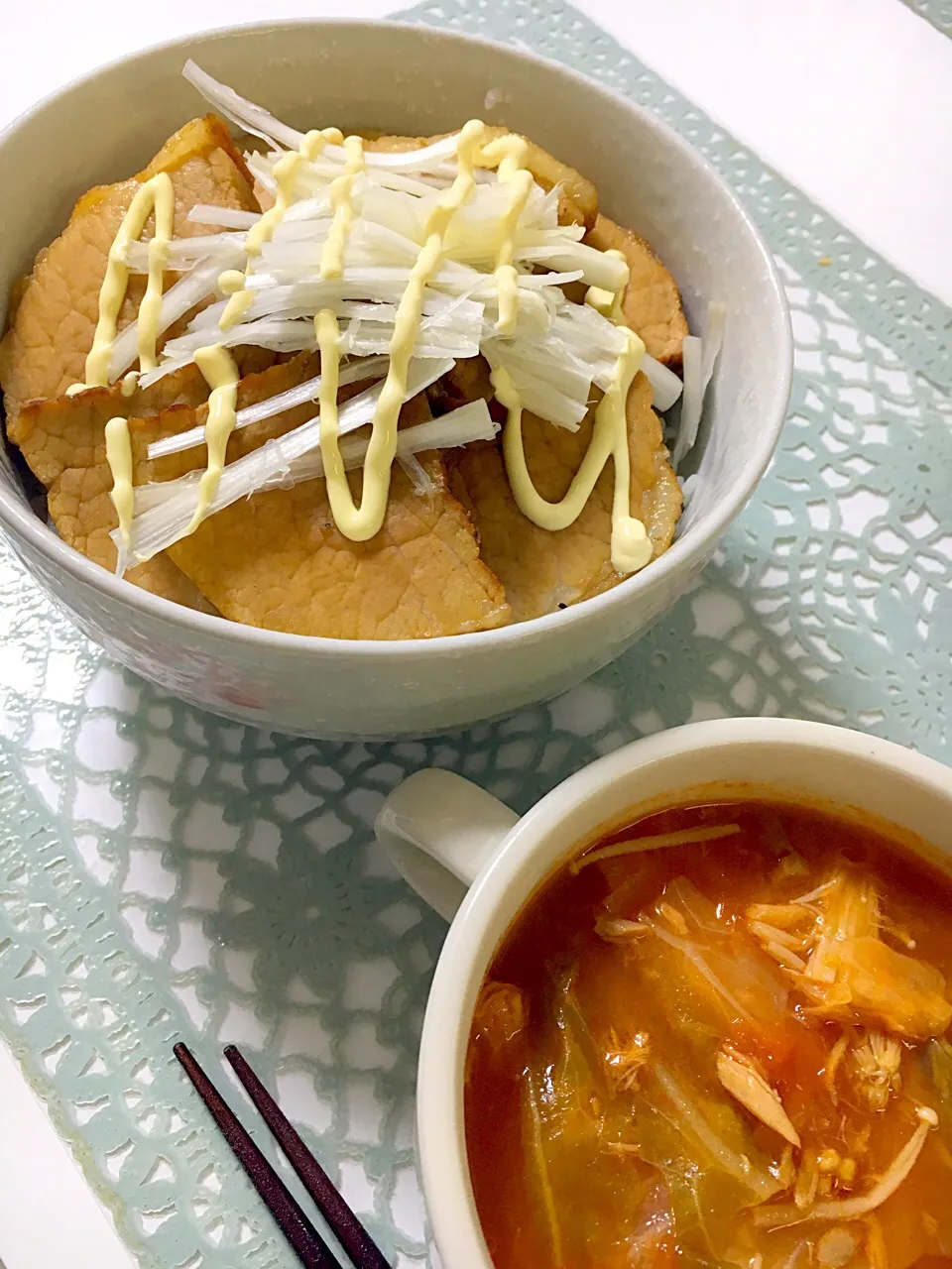 手作りチャーシューの豚丼|ゆきさん