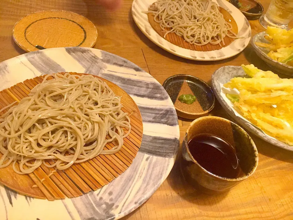 葱天ぷらざる蕎麦|らいとさん