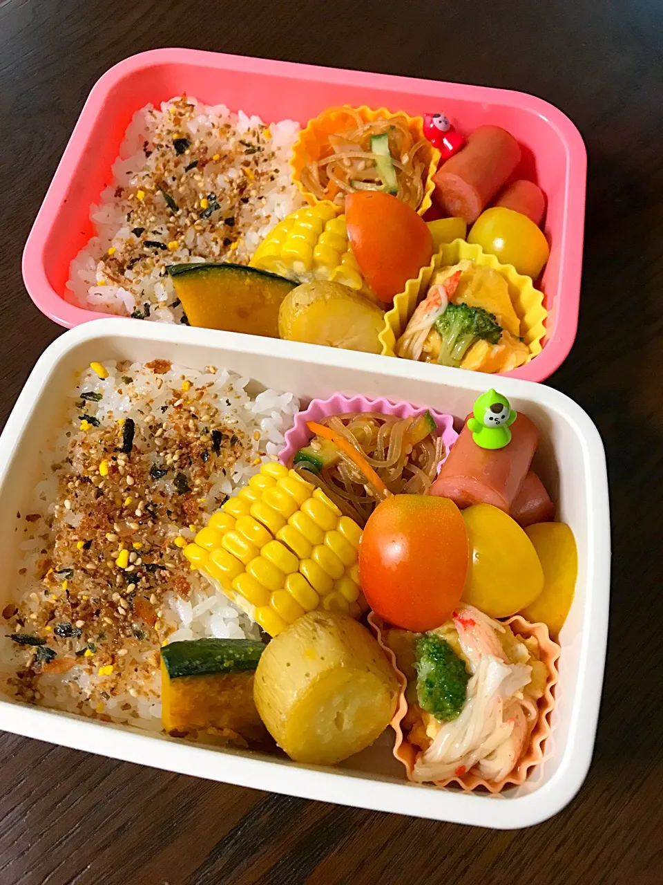 卵のかにかまあんかけ弁当|kiicoさん