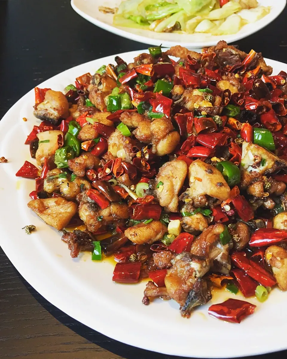 辣子雞 Sichuan Style Spicy Chicken~ Nothing but spicy🔥|MyRaXさん