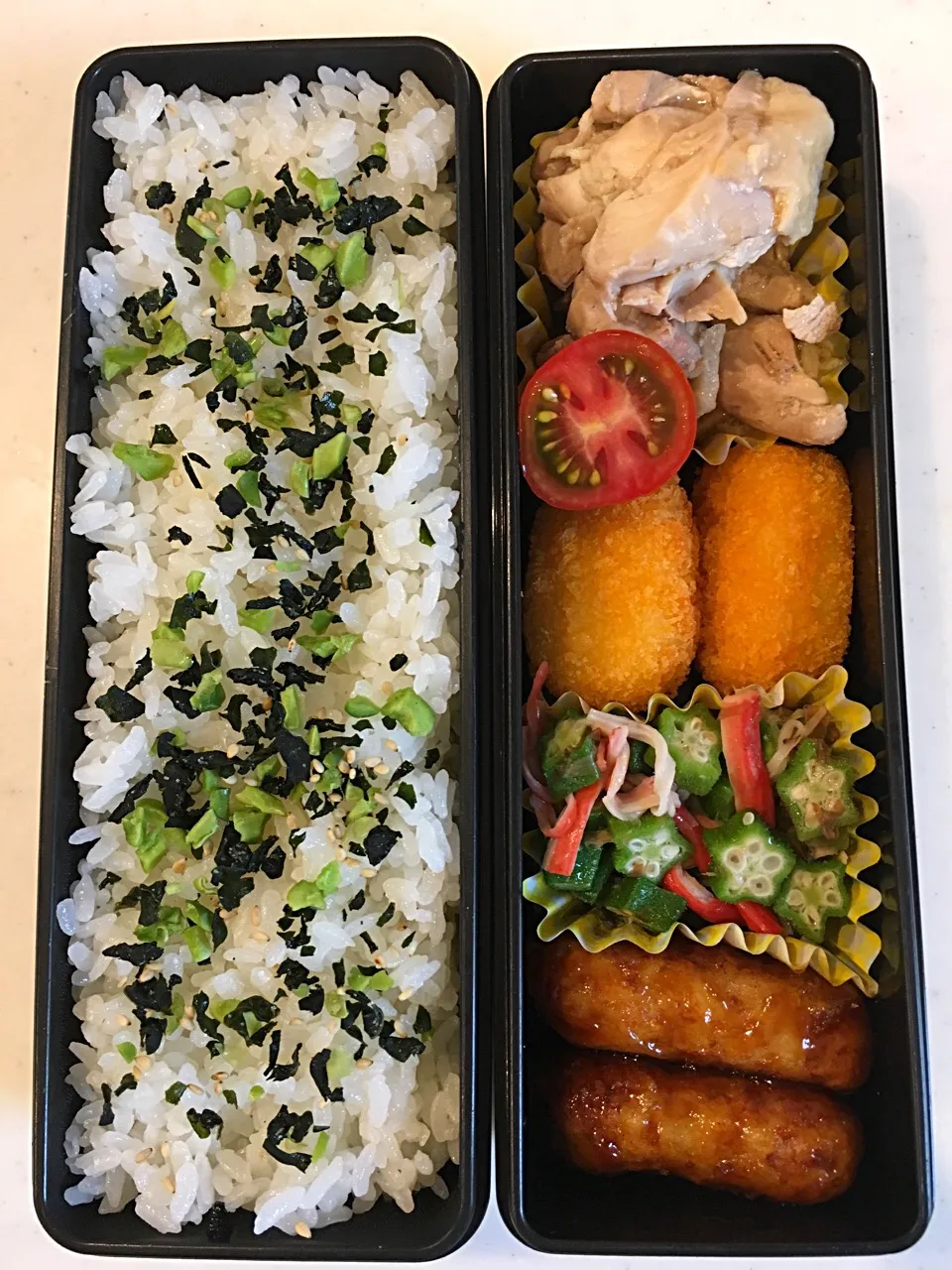 Snapdishの料理写真:207.7.24（月）旦那様のお弁当🍱|あっきーよさん