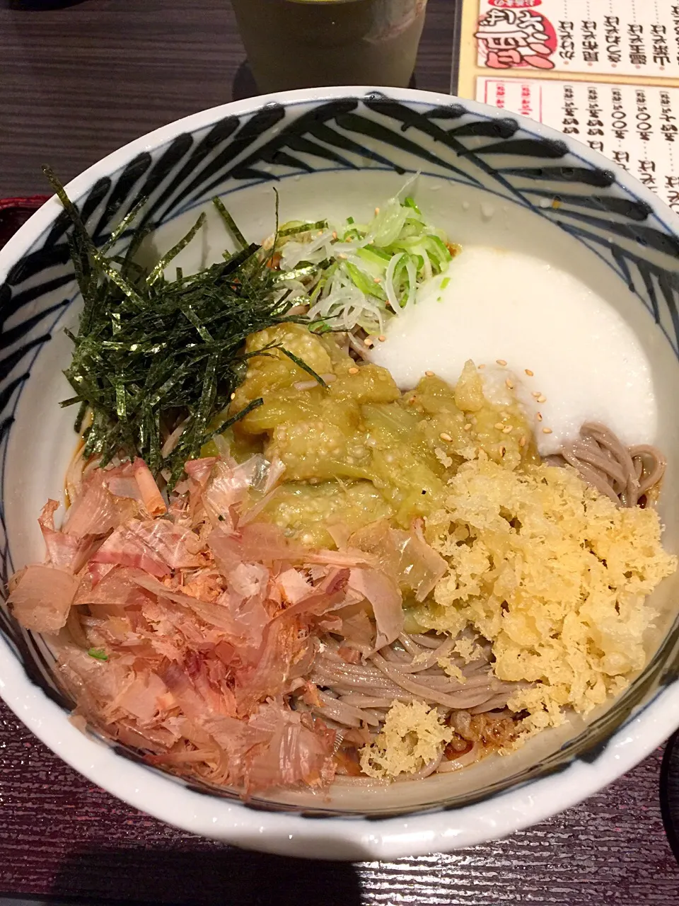 焼き茄子とろろ蕎麦 in 姫路|塩路豊美薫さん