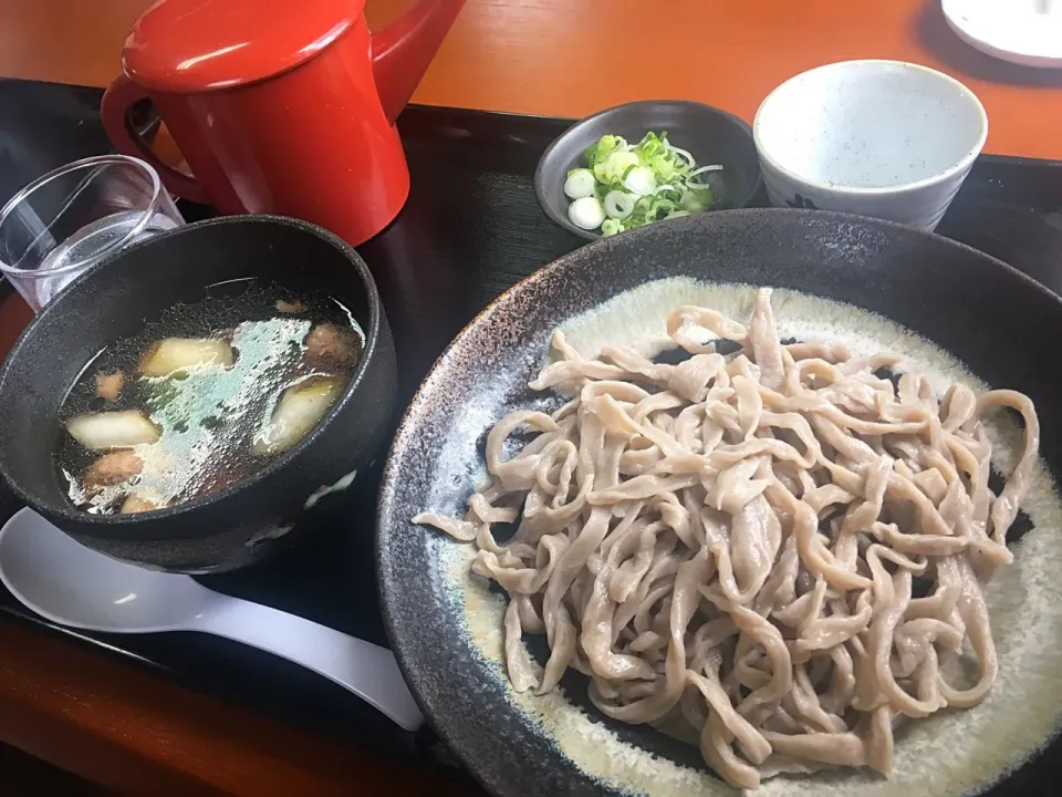 Snapdishの料理写真:鴨せいろ蕎麦|AyuChさん